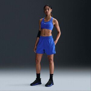 🆕👟Nike Attack Dri-FIT Fitness Mid-Rise Shorts Hyper Royal  Size L